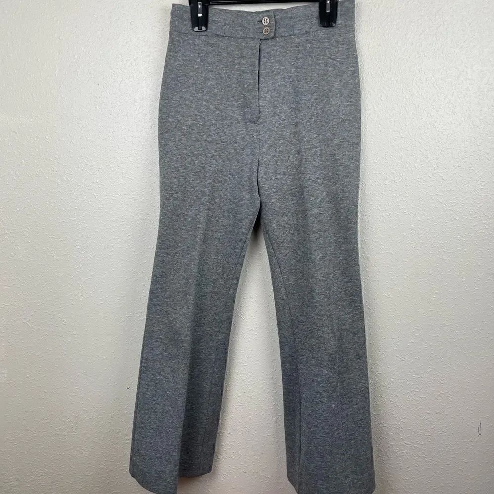 Vintage Gray Slack Pants Size 12 EUC
